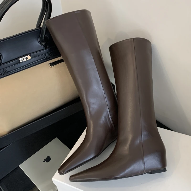 Women'S Fashion Knee High Boots - Eilyken Sepatu Bot Setinggi Lutut Wanita