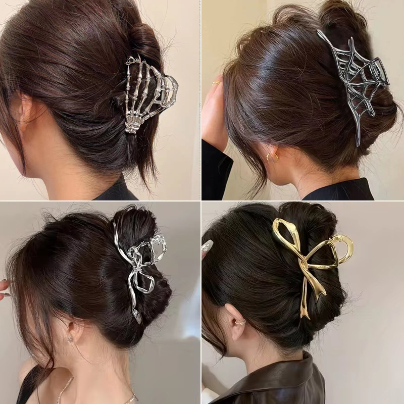 Women'S Fashion Korea - Jepit rambut cakar bintang logam mode
