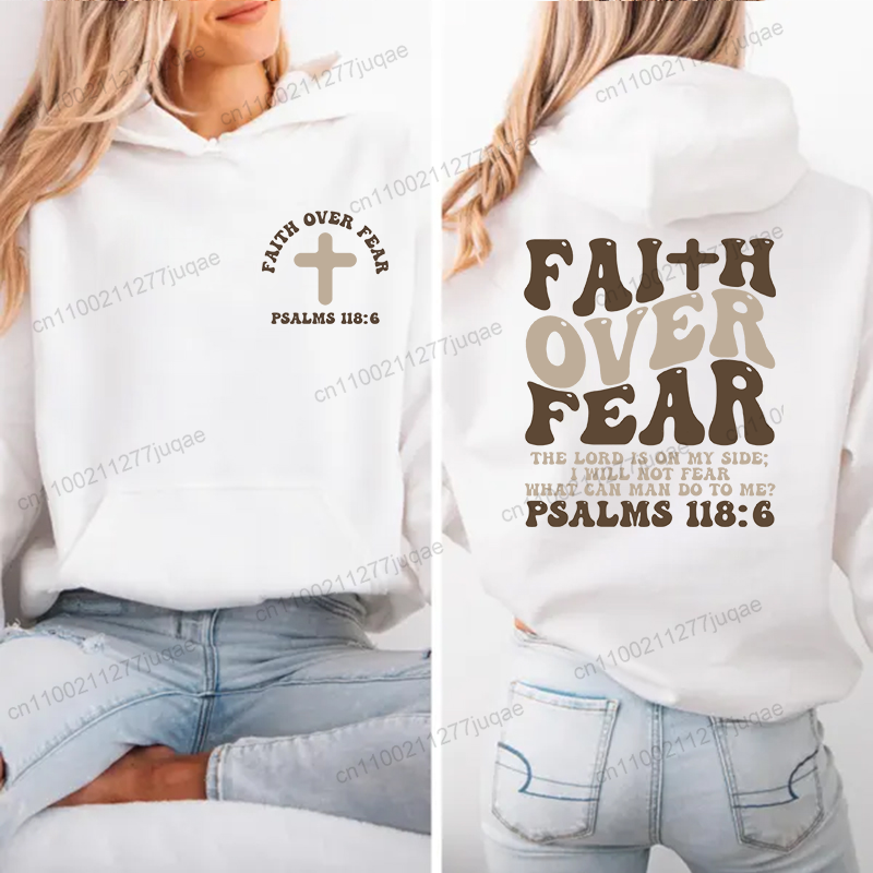Kaus Gambar Faith Over Fear Wa - Women Fashion Over The Years ulasan dan harga