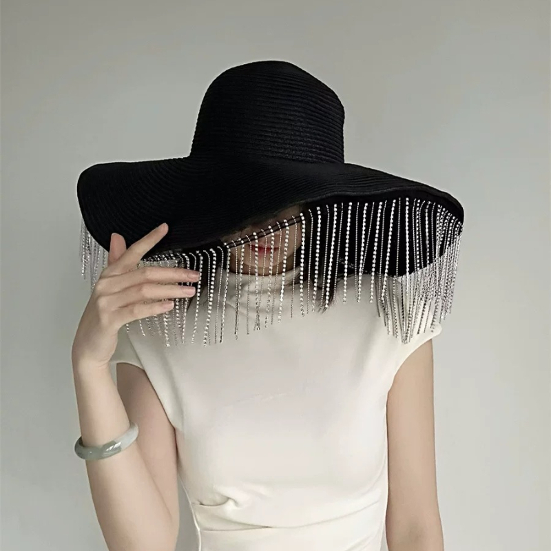 Topi jerami berukuran besar de - Women Fashion Photoshoot ulasan dan harga