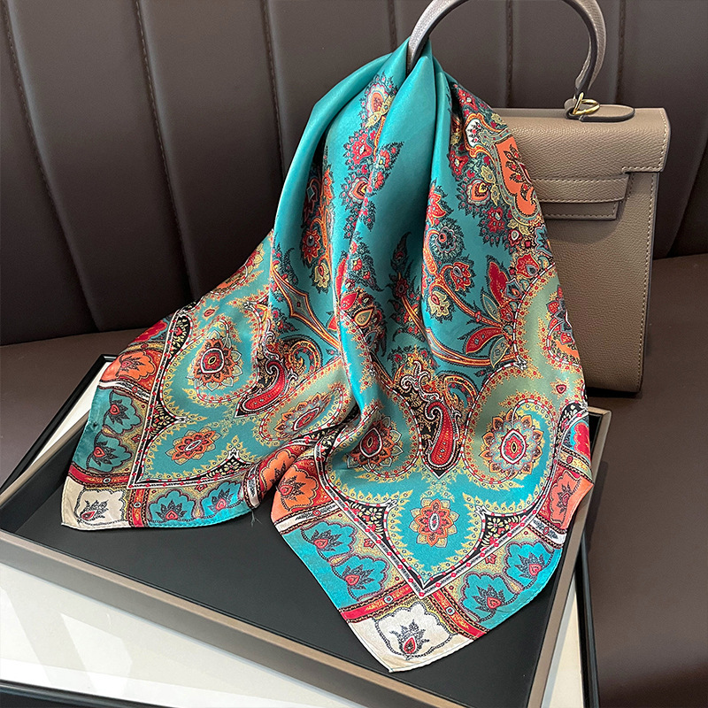 100% sutra asli syal persegi d - Women Fashion Necktie ulasan dan harga