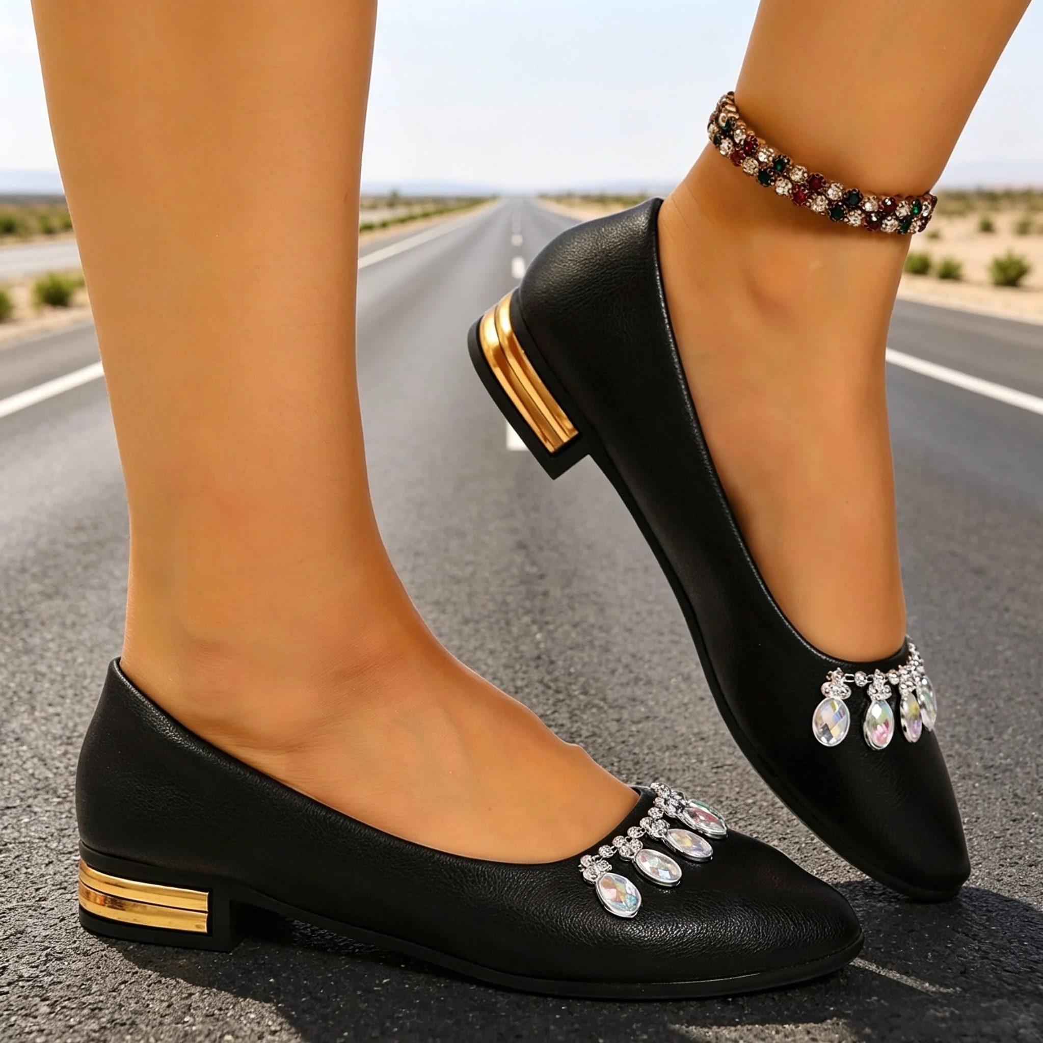 Sepatu Balet Wanita Model Poin - Women'S Fashion Shoes ulasan dan harga