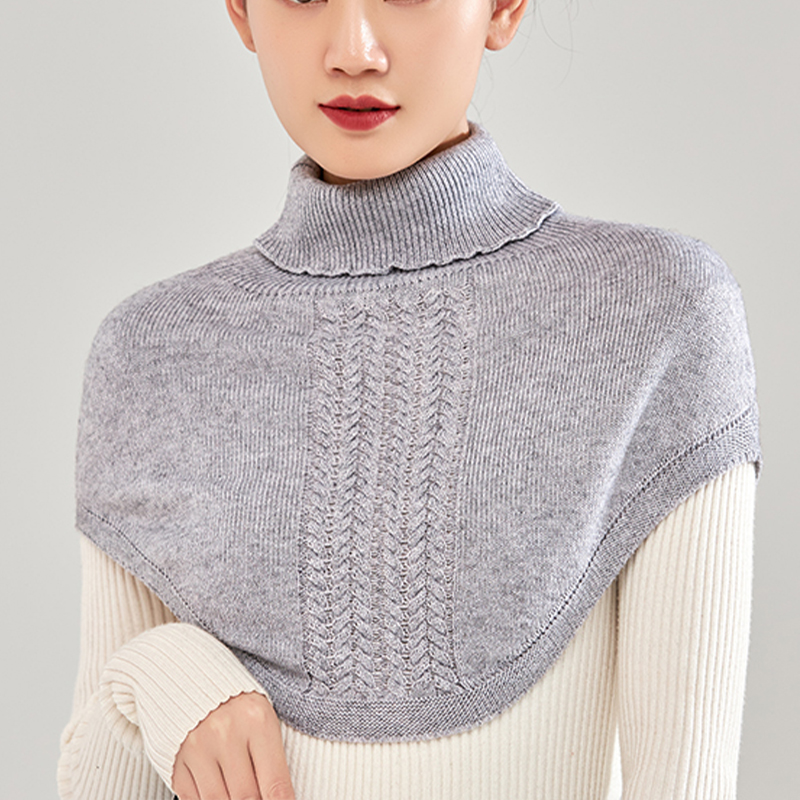 Syal Rajut Wol Wanita, Kerudun - Women'S Fashion Korea ulasan dan harga