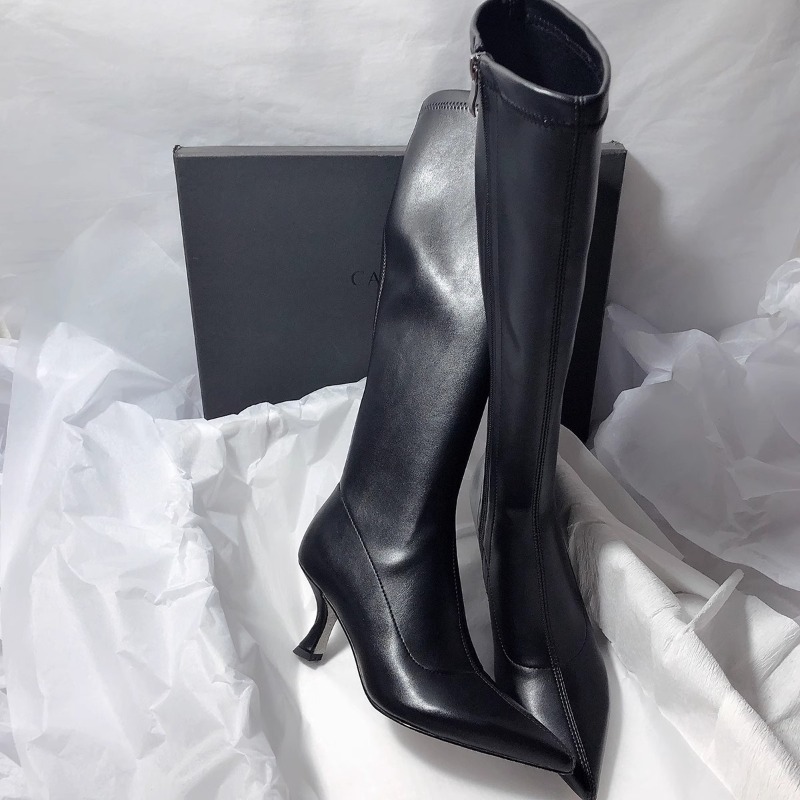 Sepatu Bot Model Stiletto Terb - Women'S Fashion Knee High Boots ulasan dan harga